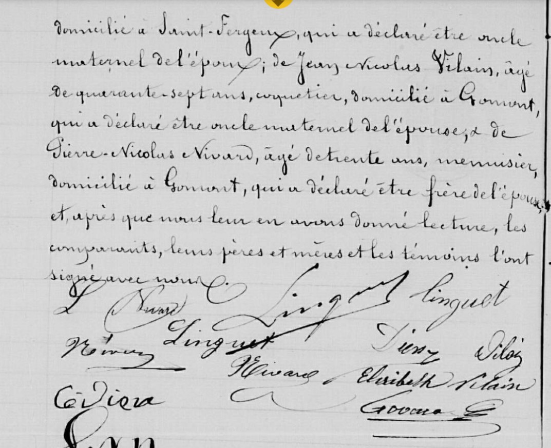 Mariage Linguet Jean Baptiste Magloire - Nivard Marie-Ludivine 2.jpg
